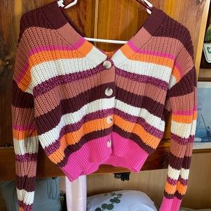 jessica simpson striped sweater